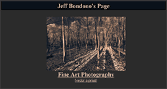 Desktop Screenshot of jeffbondono.com